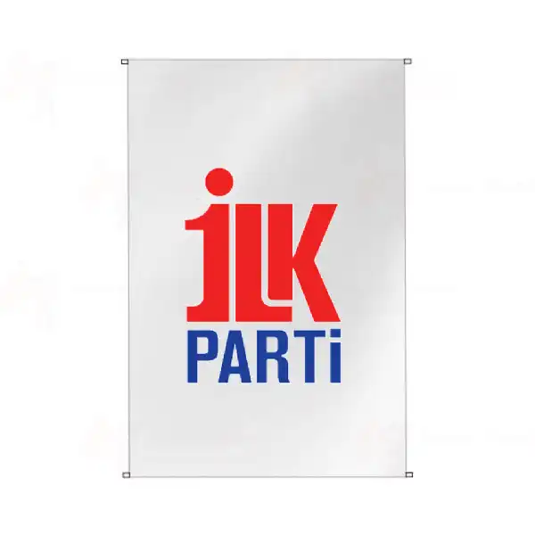 lk Parti Tekli Masa Bayraklar