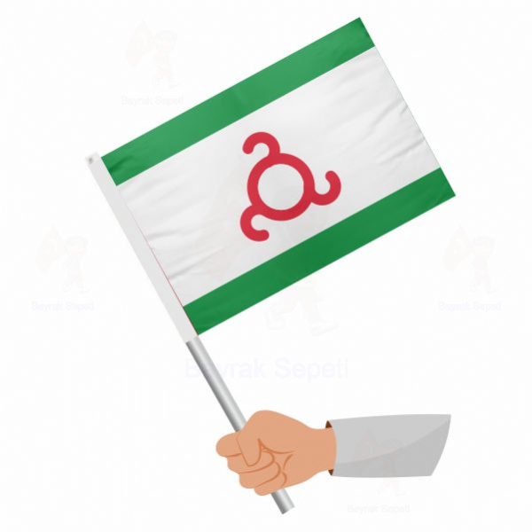 İnguşetya Sopalı Bayraklar