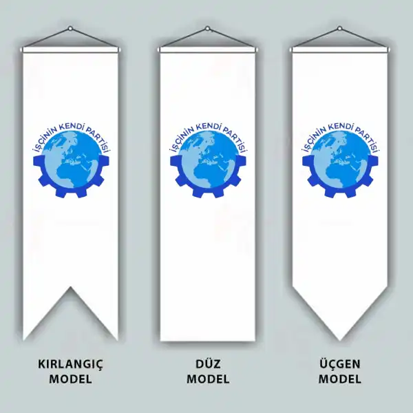 inin Kendi Partisi Dikey Gnder Bayraklar