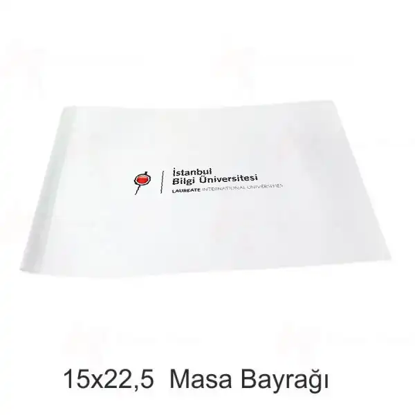 stanbul Bilgi niversitesi Masa Bayraklar Resmi