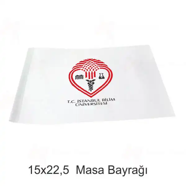 stanbul Bilim niversitesi Masa Bayraklar