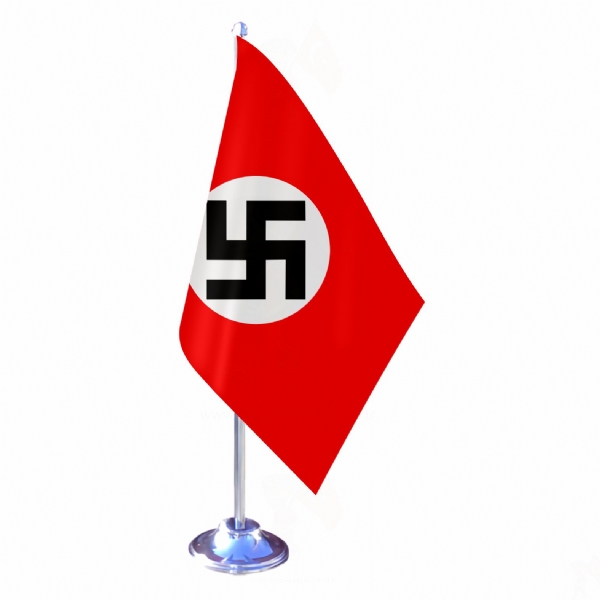 Nazi Tekli Masa Bayrakları