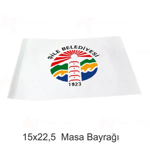 ile Belediyesi Masa Bayraklar